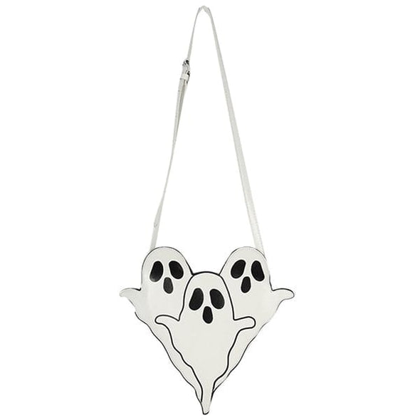 Triple Ghost Crossbody Bag