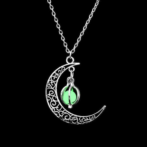 Glowing Moon Goddess Necklace