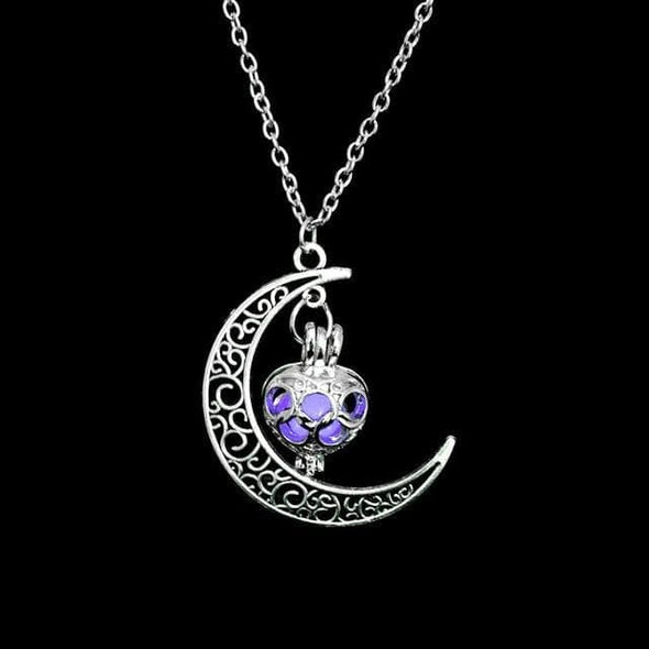 Glowing Moon Goddess Necklace