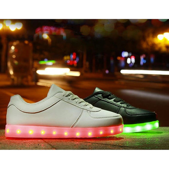 Classic and Metallic Glow Shoes