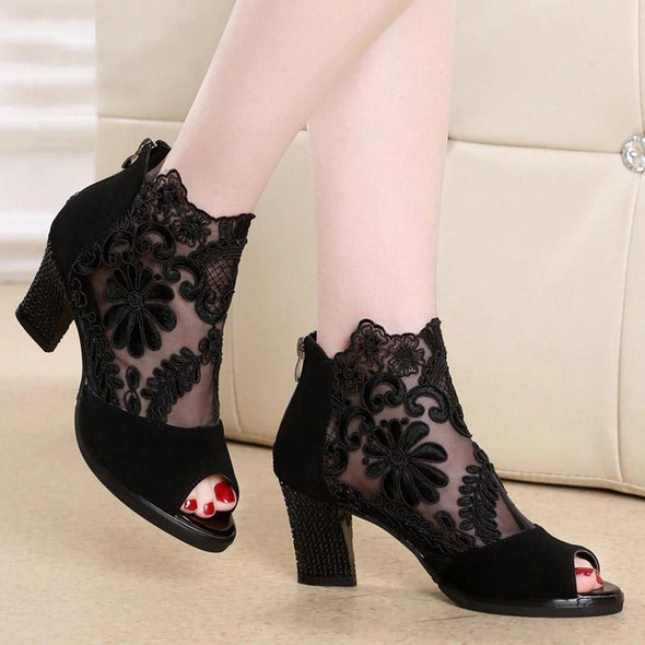 Chiffon Mesh Shoes