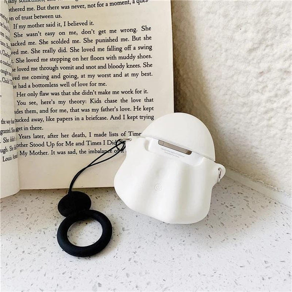 3D Ghost Silicone Airpods Case