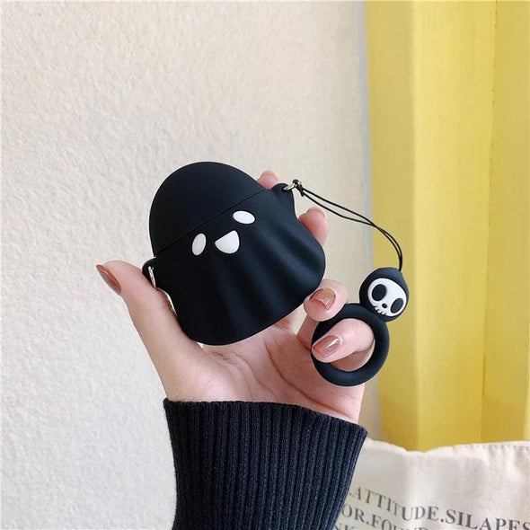 3D Ghost Silicone Airpods Case