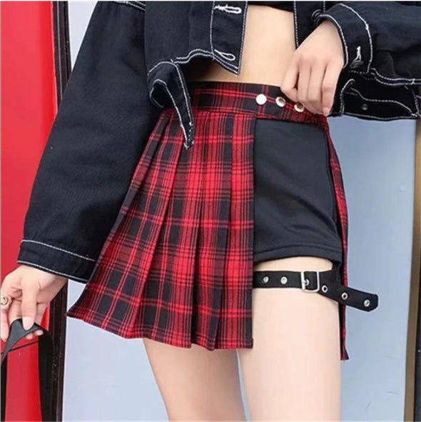 Gothic Harajuku Streetwear Skirt