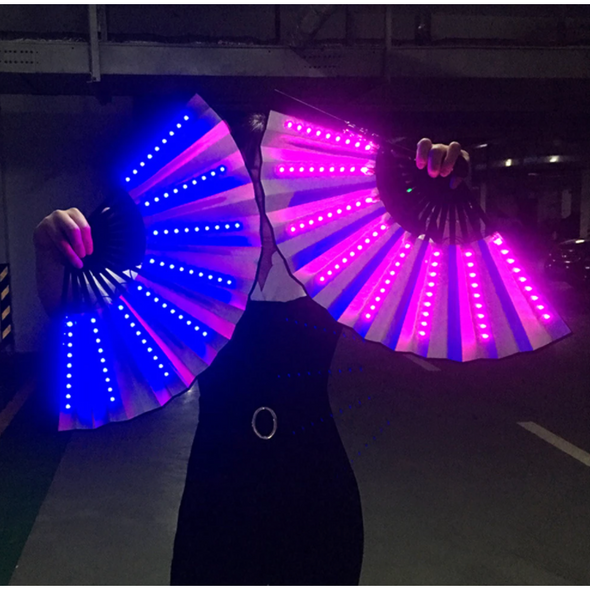 LED Glowing Hand Fan