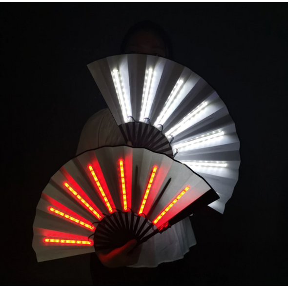 LED Glowing Hand Fan