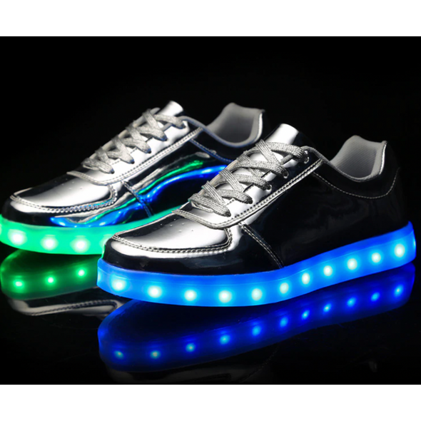 Classic and Metallic Glow Shoes