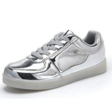 Classic and Metallic Glow Shoes