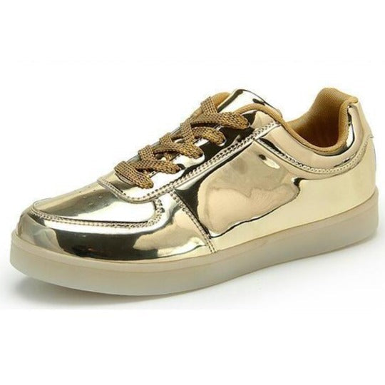 Classic and Metallic Glow Shoes