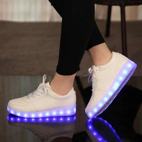 Classic and Metallic Glow Shoes