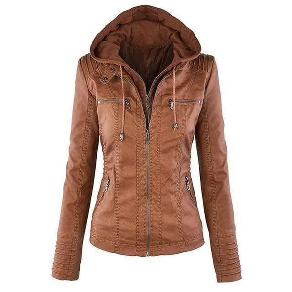 Sweet Inception Faux Leather Jacket