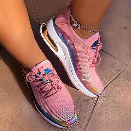 Women Lace-up Sneakers