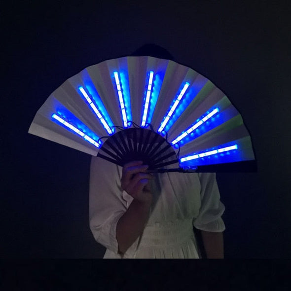 LED Glowing Hand Fan