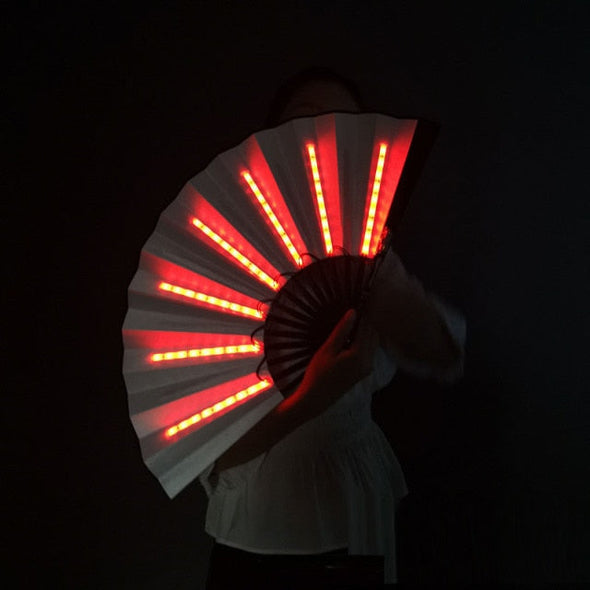 LED Glowing Hand Fan