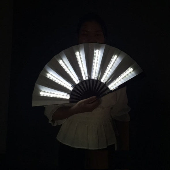 LED Glowing Hand Fan