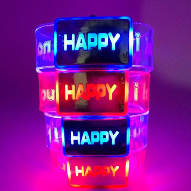 Flashing Happy Bracelet