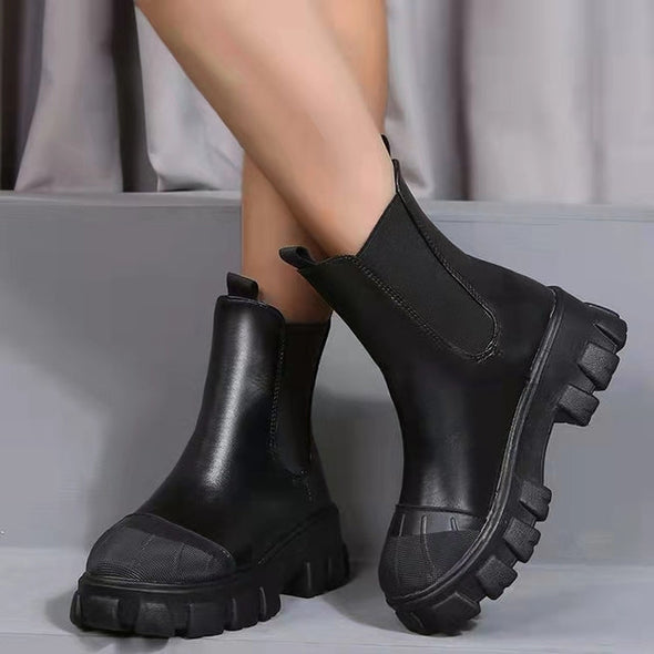 Thick-Soled Women Boots