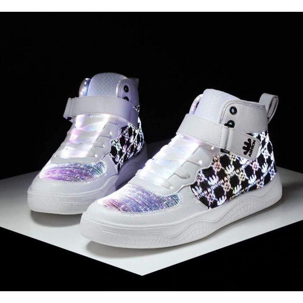 Solid and Patterned Surface Glow Shoes