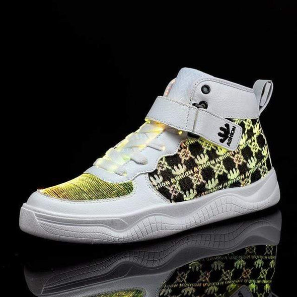 Solid and Patterned Surface Glow Shoes