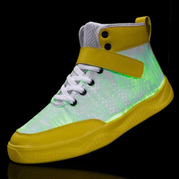 Solid and Patterned Surface Glow Shoes