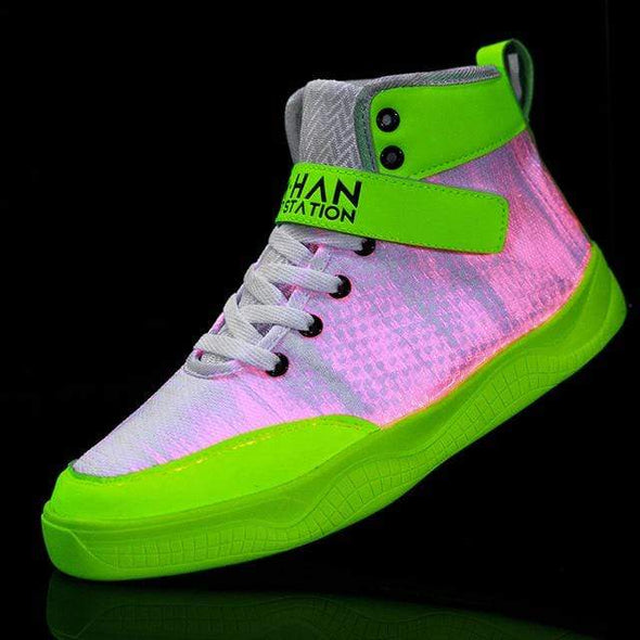 Solid and Patterned Surface Glow Shoes