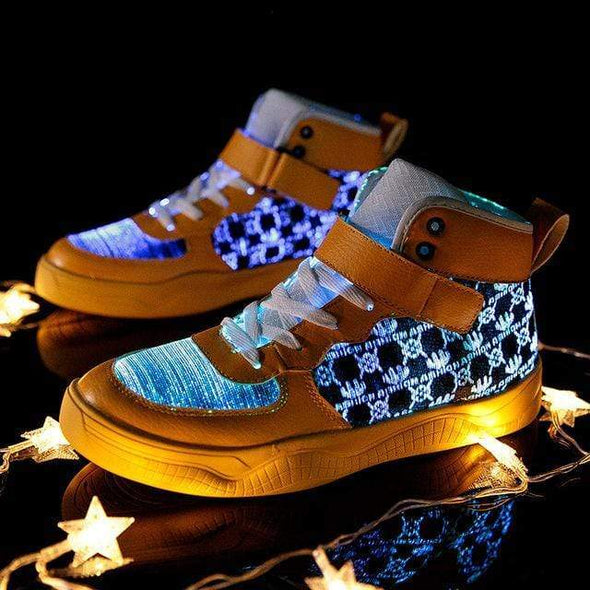 Solid and Patterned Surface Glow Shoes